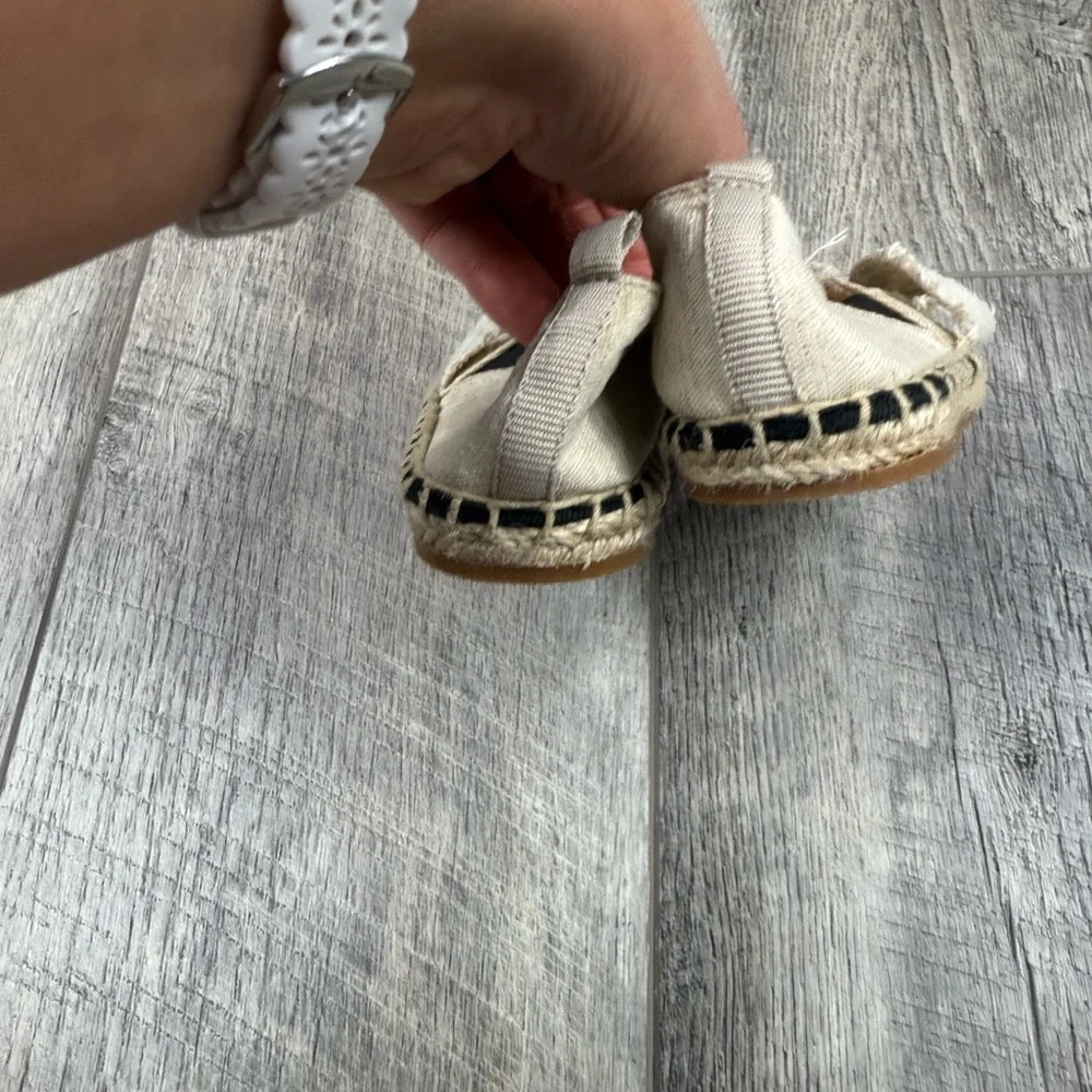Zara Baby Cream Espadrille‎ Flats